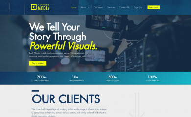 yellowlemonmedia.co.za screenshot