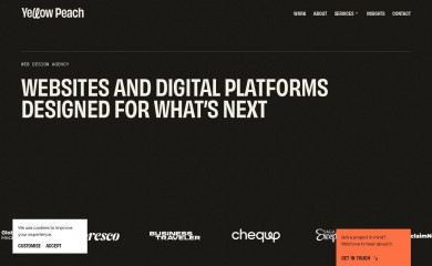 https://yellowpeach.co.uk screenshot