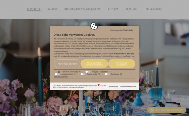 yellow-hochzeiten-events.de screenshot