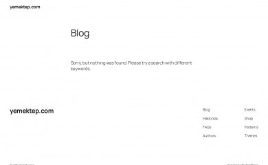 yemektep.com screenshot