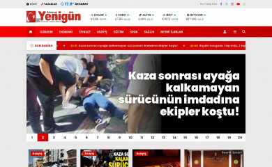 yenigungazete.com screenshot