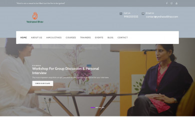 yeshaswibhav.com screenshot