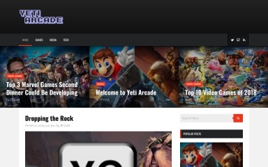 yetiarcade.com screenshot