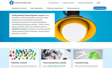 yhdistysyhteistyo.fi screenshot