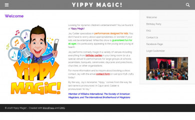 yippymagic.com screenshot