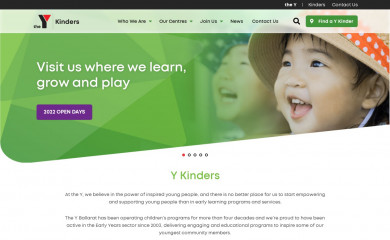ykinders.org.au screenshot