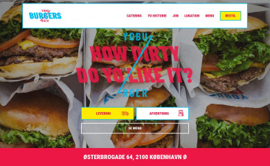 yoburger.dk screenshot