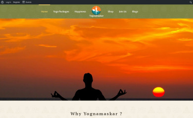 yognamaskar.com screenshot