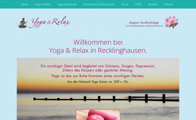 yoga-und-relax.de screenshot