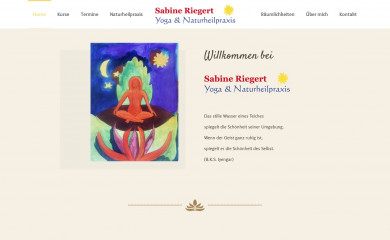 yoga-ulm.de screenshot