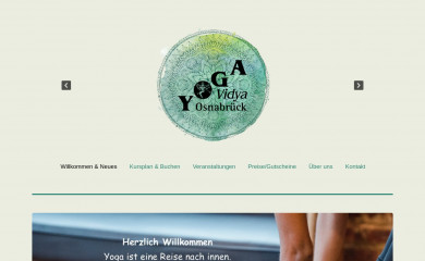 yoga-vidya-osnabrueck.de screenshot