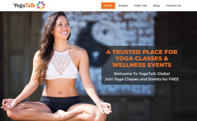 yogatalk.com screenshot
