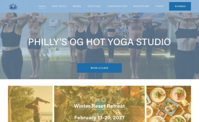 yogaphiladelphia.com screenshot