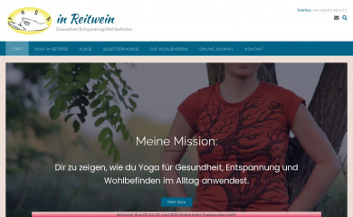 yogareitwein.de screenshot