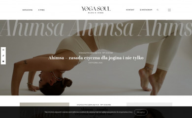 yogasoul.pl screenshot