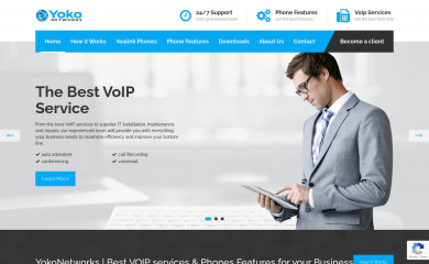 yokonetworks.com screenshot