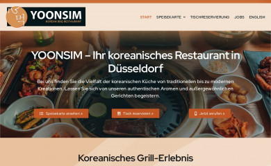 yoonsim.de screenshot