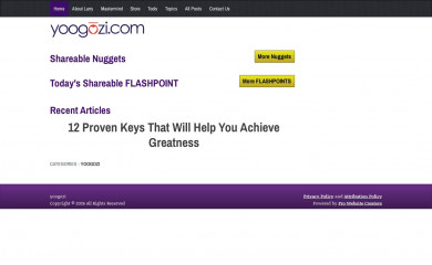 yoogozi.com screenshot