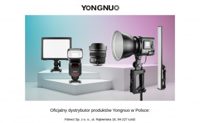 yongnuo.com.pl screenshot