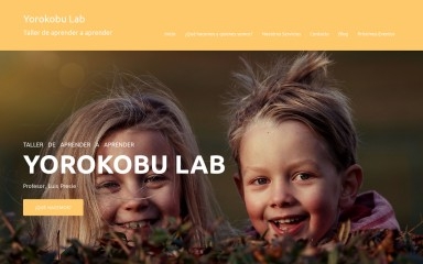 yorokobulab.cl screenshot