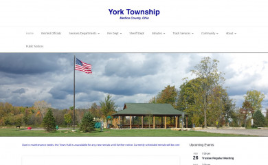 yorktwp.org screenshot