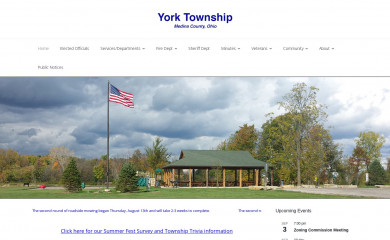 yorktwp.org screenshot