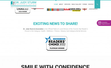 yorkvillesmiles.com screenshot