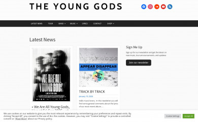 younggods.com screenshot