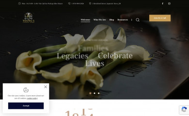 youngsfuneralhomejm.com screenshot