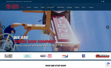 youngsigncompany.com screenshot