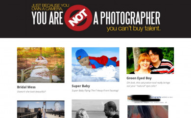 youarenotaphotographer.com screenshot