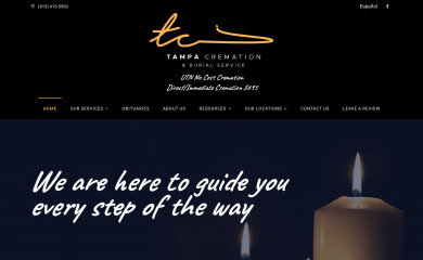 yourtampacremation.com screenshot