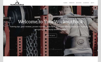 yourworkoutbook.com screenshot