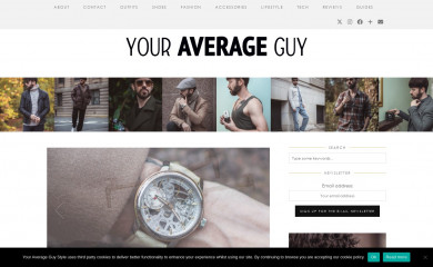 youraverageguystyle.com screenshot