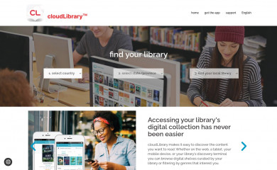 yourcloudlibrary.com screenshot