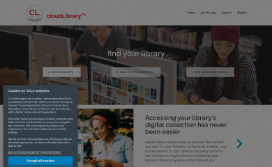 yourcloudlibrary.com screenshot