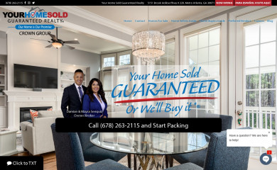 yourhomesoldguaranteedrealty-crowngroup.com screenshot