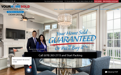 yourhomesoldguaranteedrealty-crowngroup.com screenshot