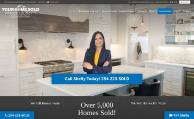 yourhomesoldguaranteedrealty-shellysalas.com screenshot