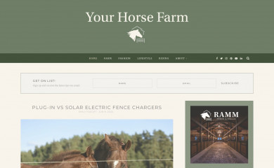 yourhorsefarm.com screenshot