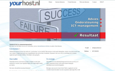 yourhost.nl screenshot
