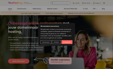 yourhosting.nl screenshot