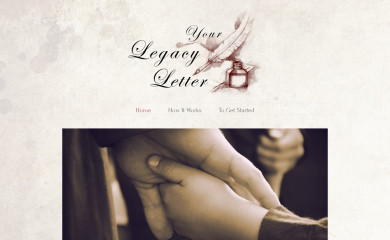 yourlegacyletter.com screenshot