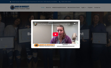 yourmedicalassistantschool.com screenshot