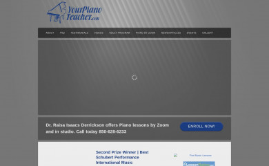 yourpianoteacher.com screenshot