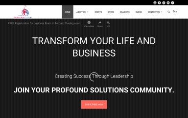 yourprofoundsolutions.com screenshot