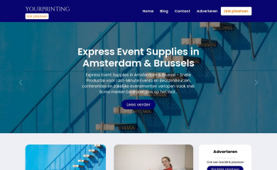 yourprinting.nl screenshot