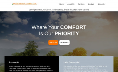 yourqualityhvac.com screenshot