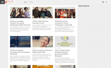 youthcarnival.org screenshot