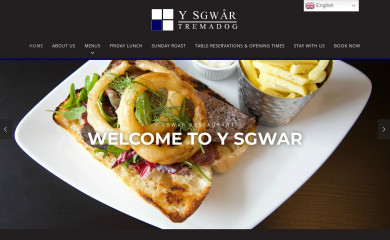 ysgwar-restaurant.co.uk screenshot
